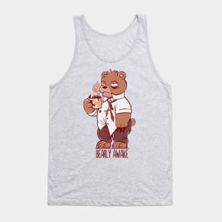 Bearly Awake - TechraNova Tank Top